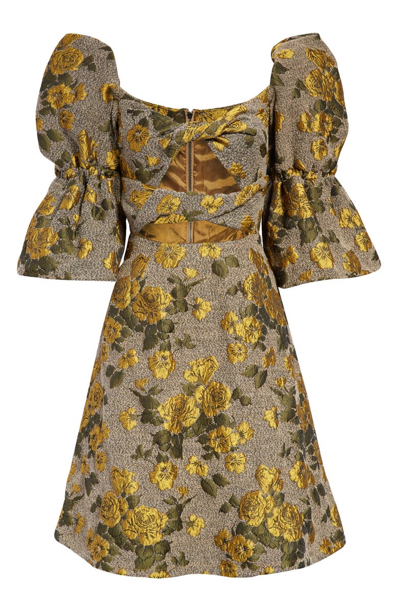 Autumn Adeigbo Jovie Cutout Dress, Main, color, 