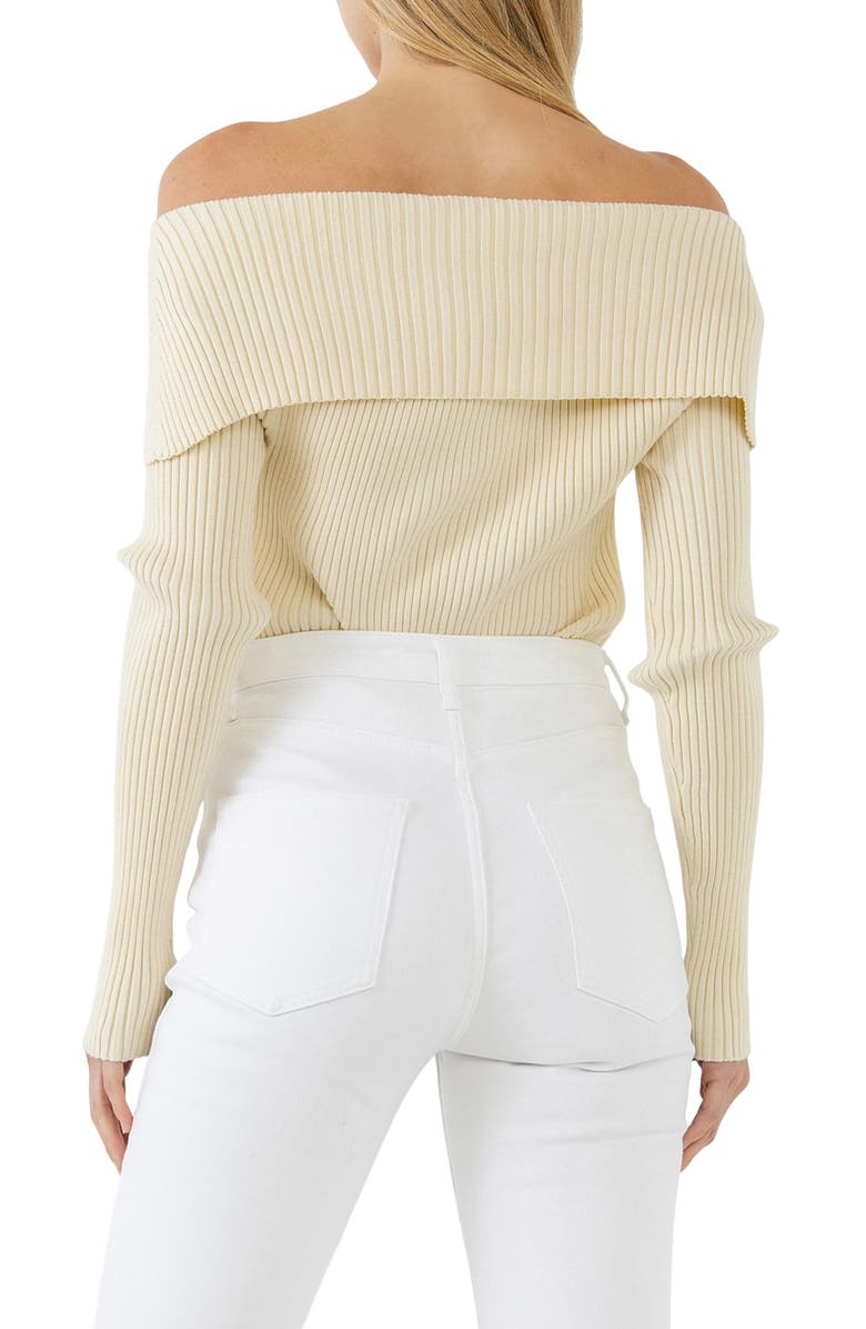 Endless Rose Off the Shoulder Sweater, Alternate, color,