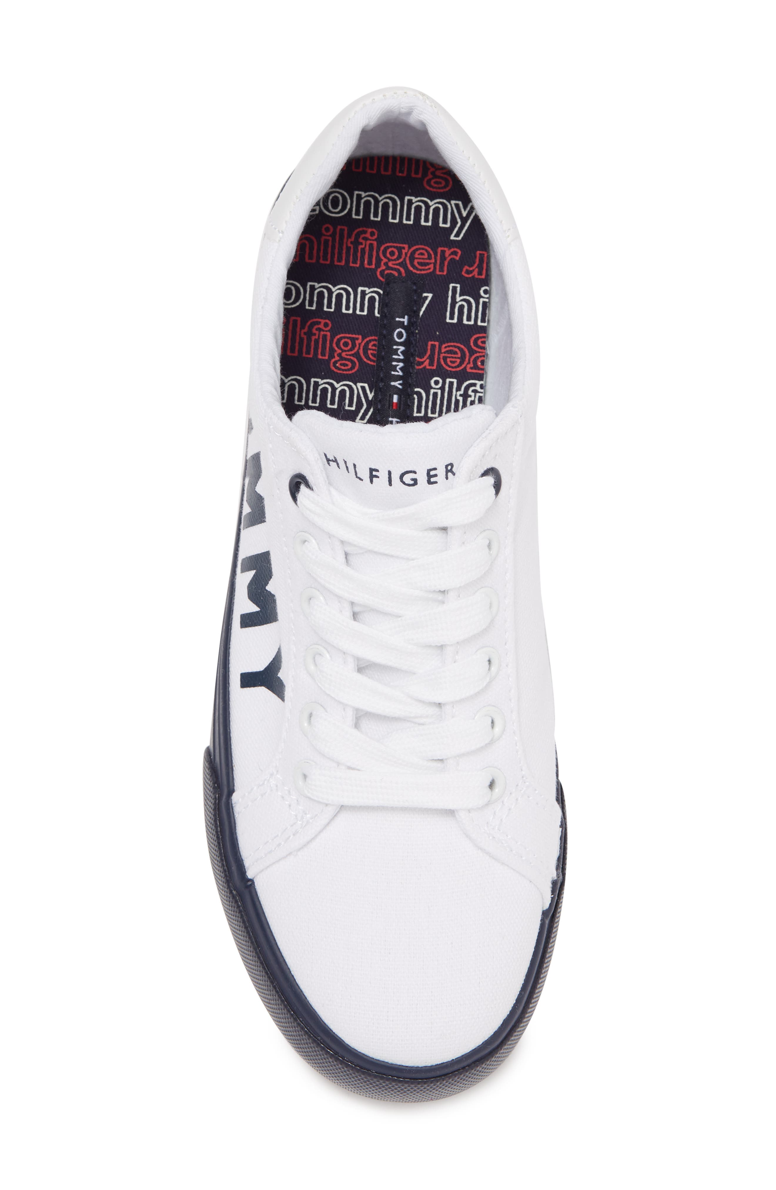 Tommy Hilfiger Logo Canvas Sneaker, Alternate, color, 