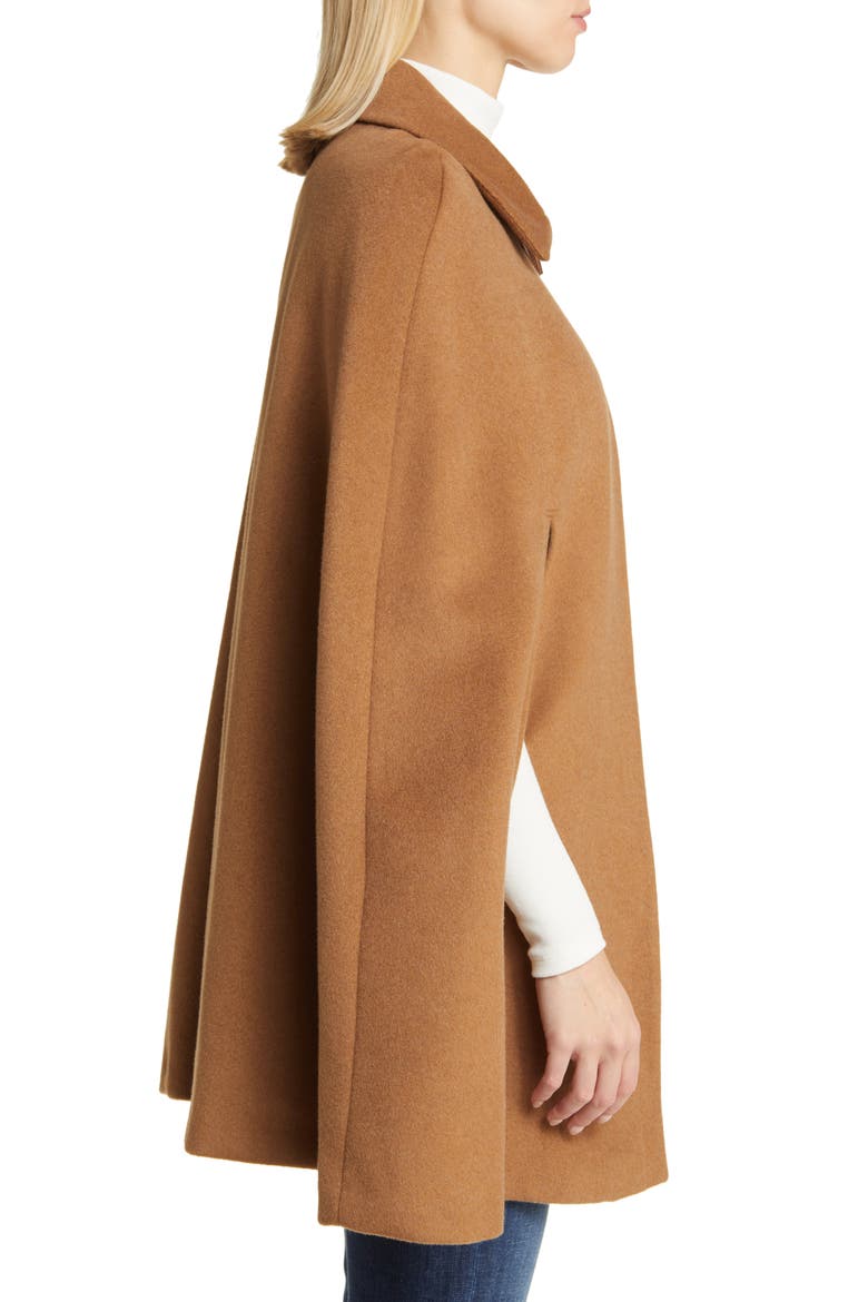Wool Blend Cape, Alternate, color, NEW VICUNA