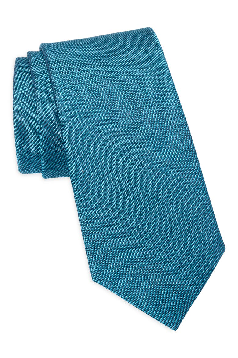 Barrie Waves Tie, Main, color, AQUA