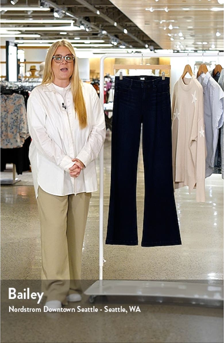 Genevieve High Waist Flare Leg Jeans, sales video thumbnail