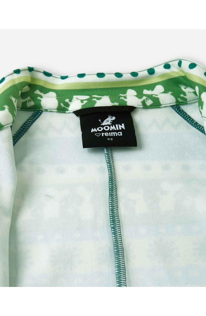 Reima Fleece overall, Moomin Tarhaan, Alternate, color, Greenery