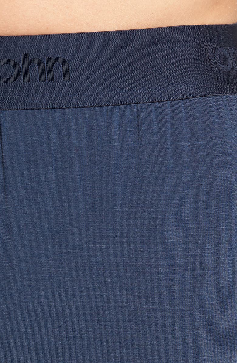 Tommy John Second Skin Lounge Shorts, Alternate, color, Dress Blues Echo Geo