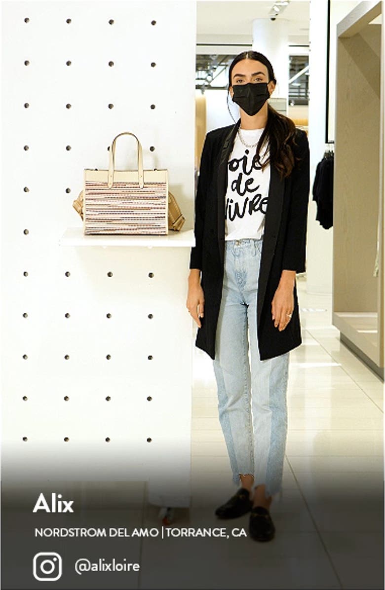 Field Upcycled Woven Leather Tote, sales video thumbnail