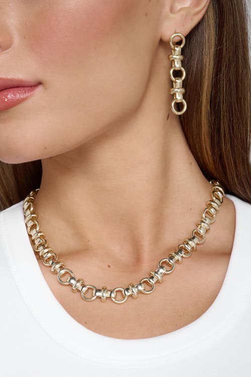 Tutti & Co Connect Earrings In Gold