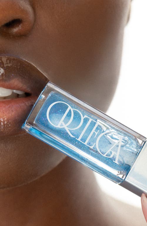 Ortega Beauty Blu Nectar Lip Oil In Clear