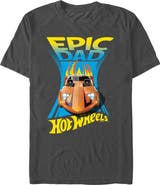 Hot Wheels Men's Hot Wheels Twin Mill Epic Dad Graphic T-Shirt