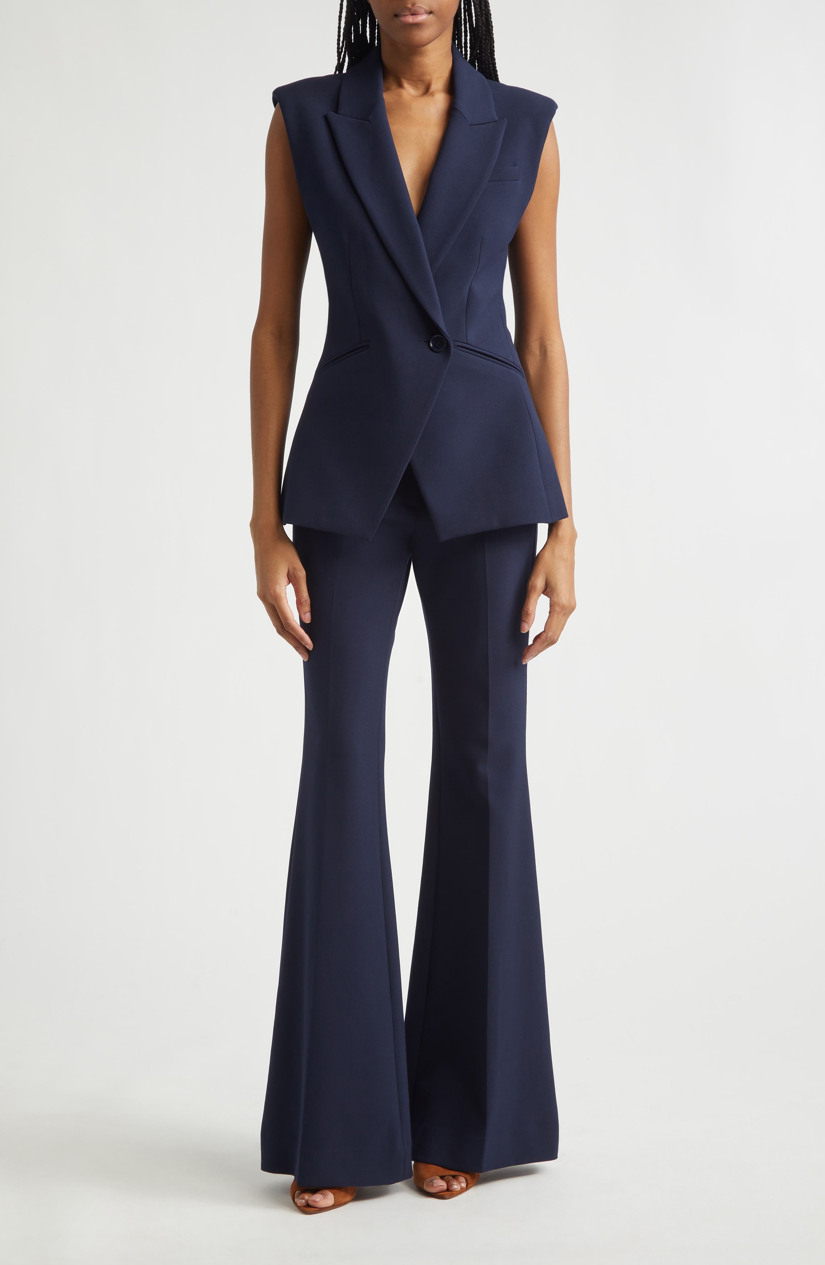 Arden High Waist Flare Leg Pants - image 2