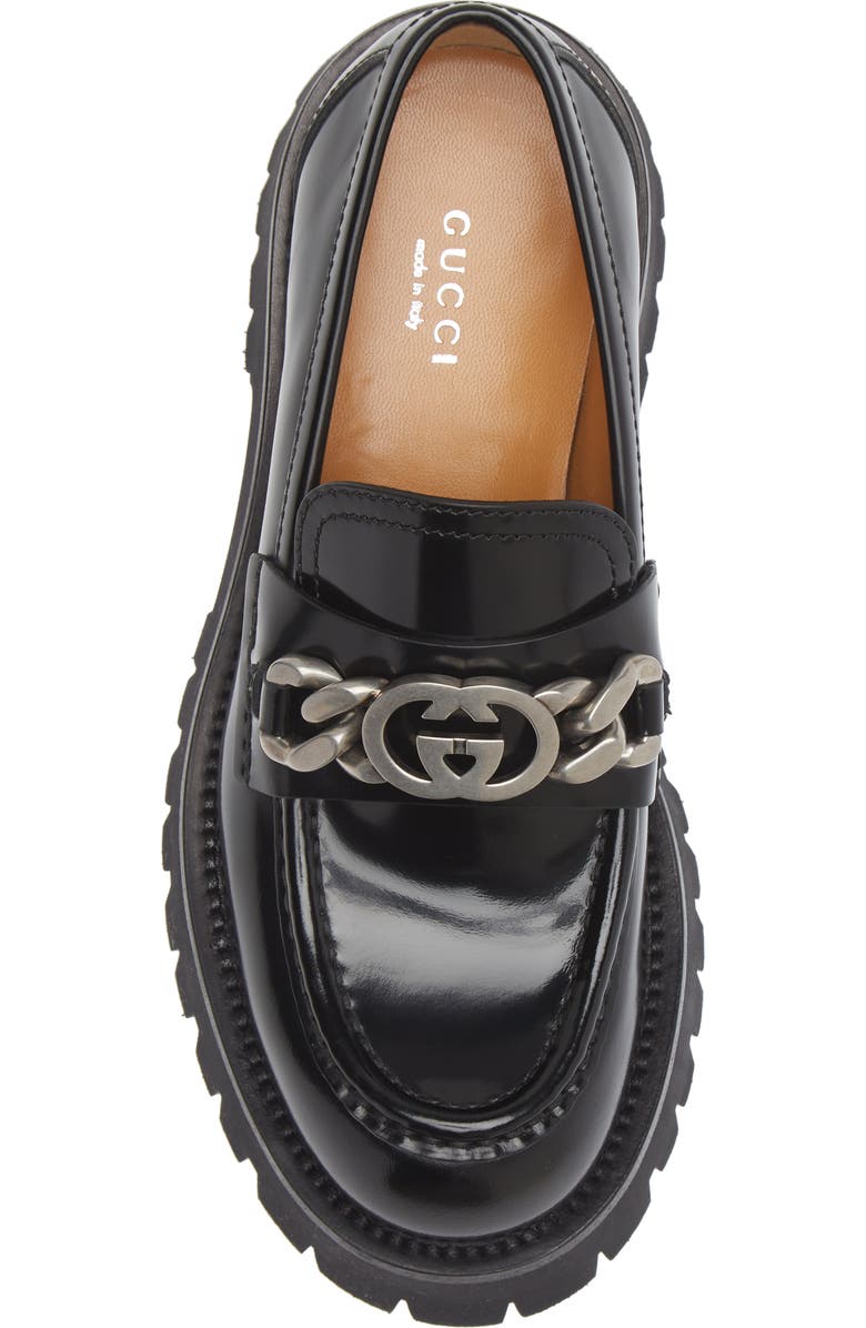 Gucci Jeanne Moc Toe Platform Loafer, Alternate, color,