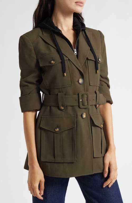 Veronica Beard Jones Dickey Jacket In Green
