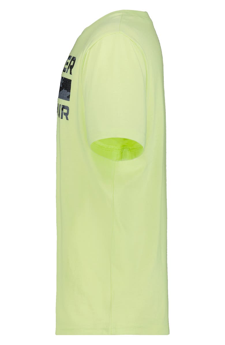 Under Armour Kids' Stacked Logo Graphic T-Shirt, Alternate, color, Fade Green