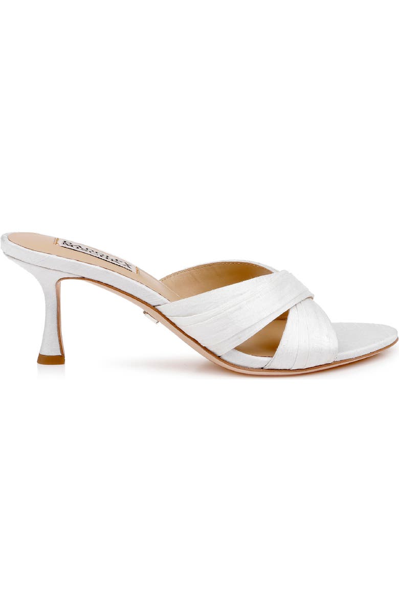Badgley Mischka Collection Xania Sandal, Alternate, color, Ivory Silk