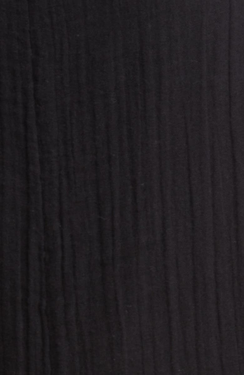 Rip Curl Premium Surf Cotton Gauze Jumpsuit, Alternate, color, Black