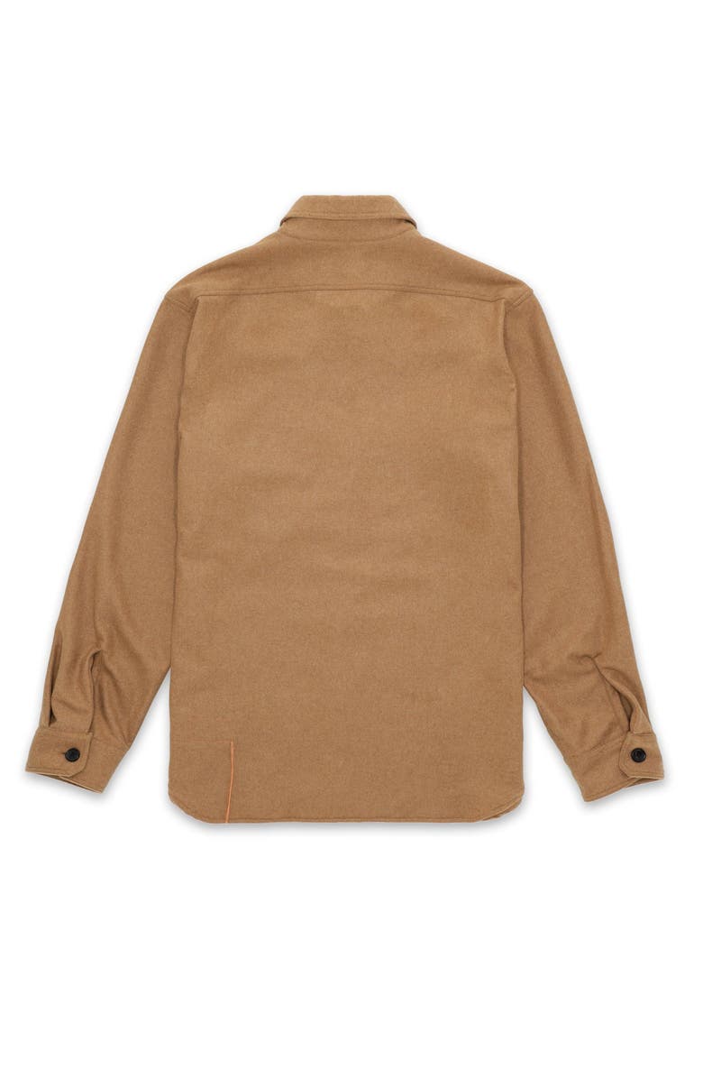 Fortela CPO 2.0 Military Overshirt, Alternate, color, Camel