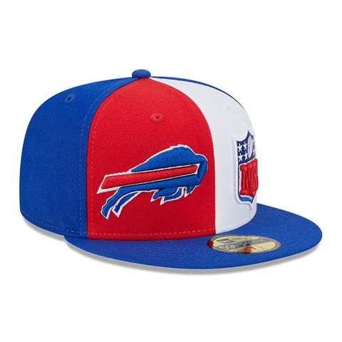 Men's New Era  Red/Royal Buffalo Bills 2023 Sideline 59FIFTY Fitted Hat