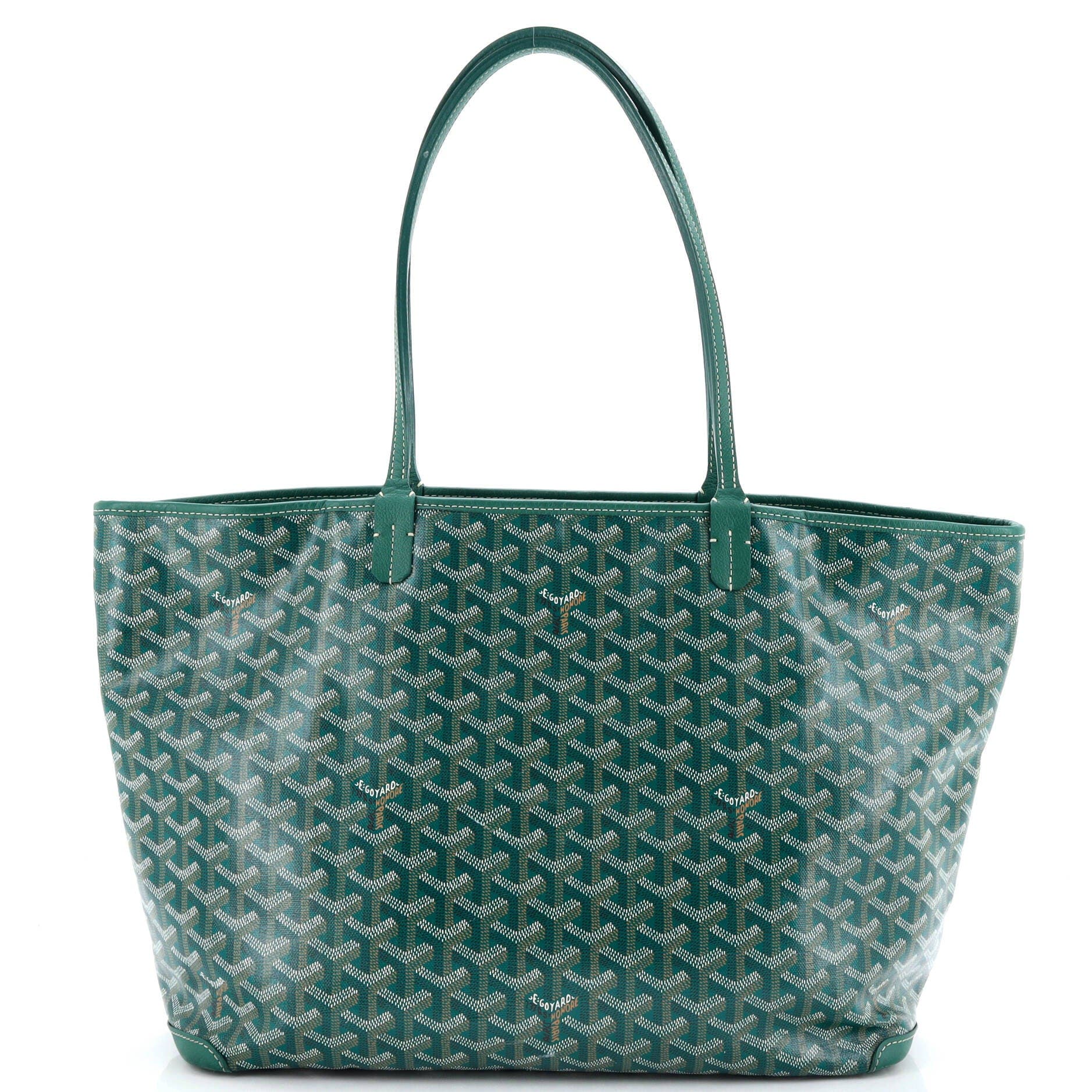 Pre-Owned Goyard Artois Tote Coated Canvas GM, Alternate, color, Green