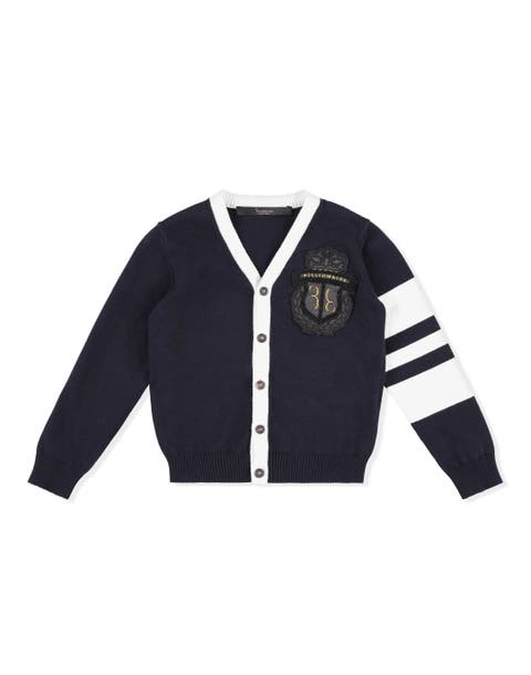 Cardigan Short Crest Boy