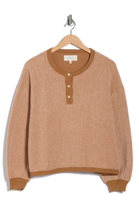 The Fleece Henley Sweatshirt