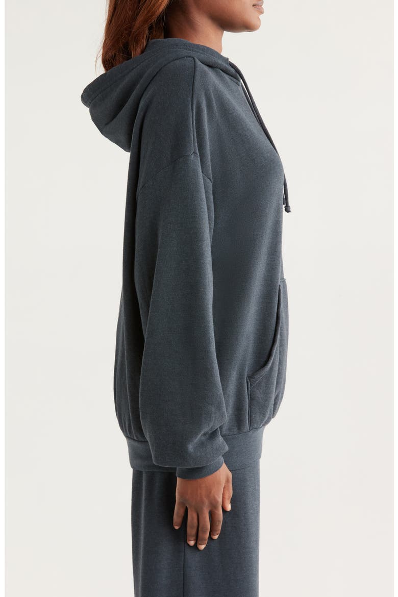Sunset Patch Hoodie, Alternate, color, CHARCOAL