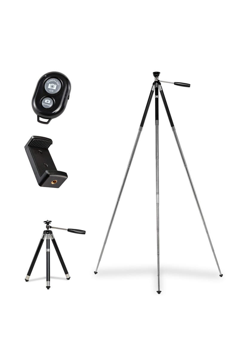 Kodak PhotoGear 42-inch Camera Tripod, Main, color, Silver