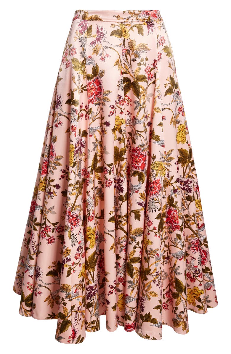 Cinq à Sept Hilda Floral Skirt, Alternate, color, 