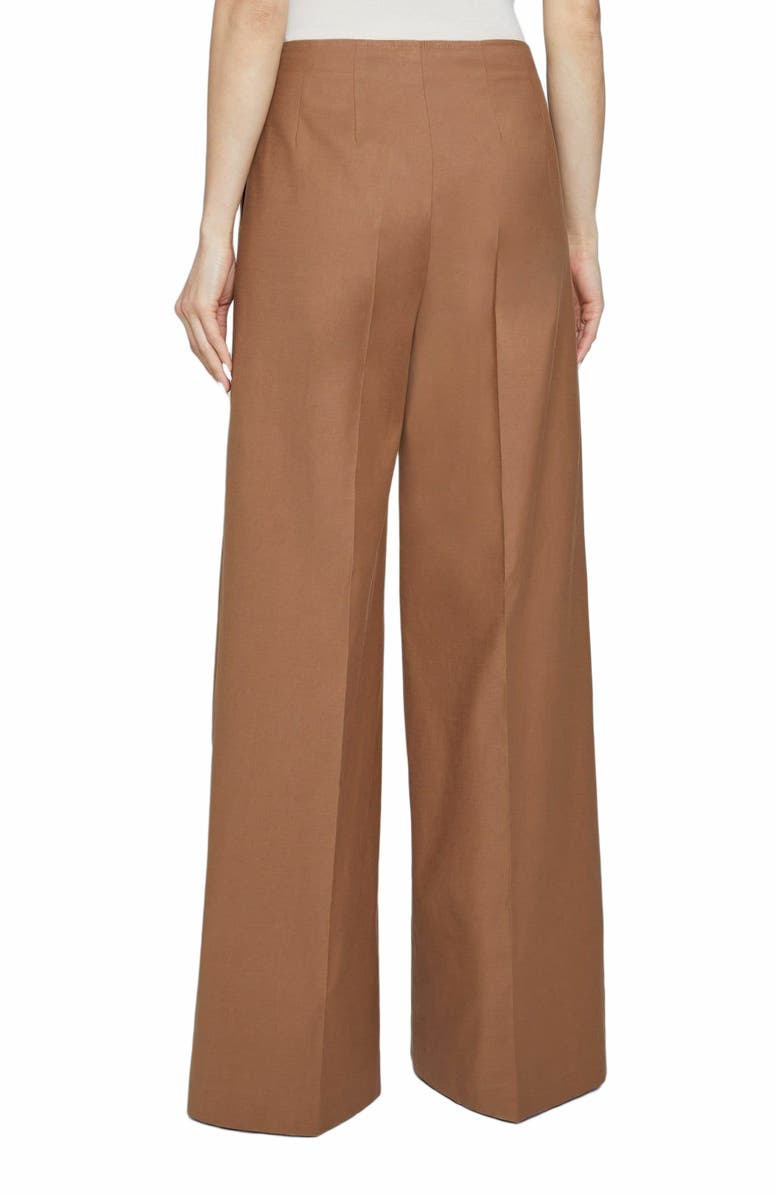 Santorelli Lily Wide Leg Pant in Stretch Cotton Blend, Alternate, color, 