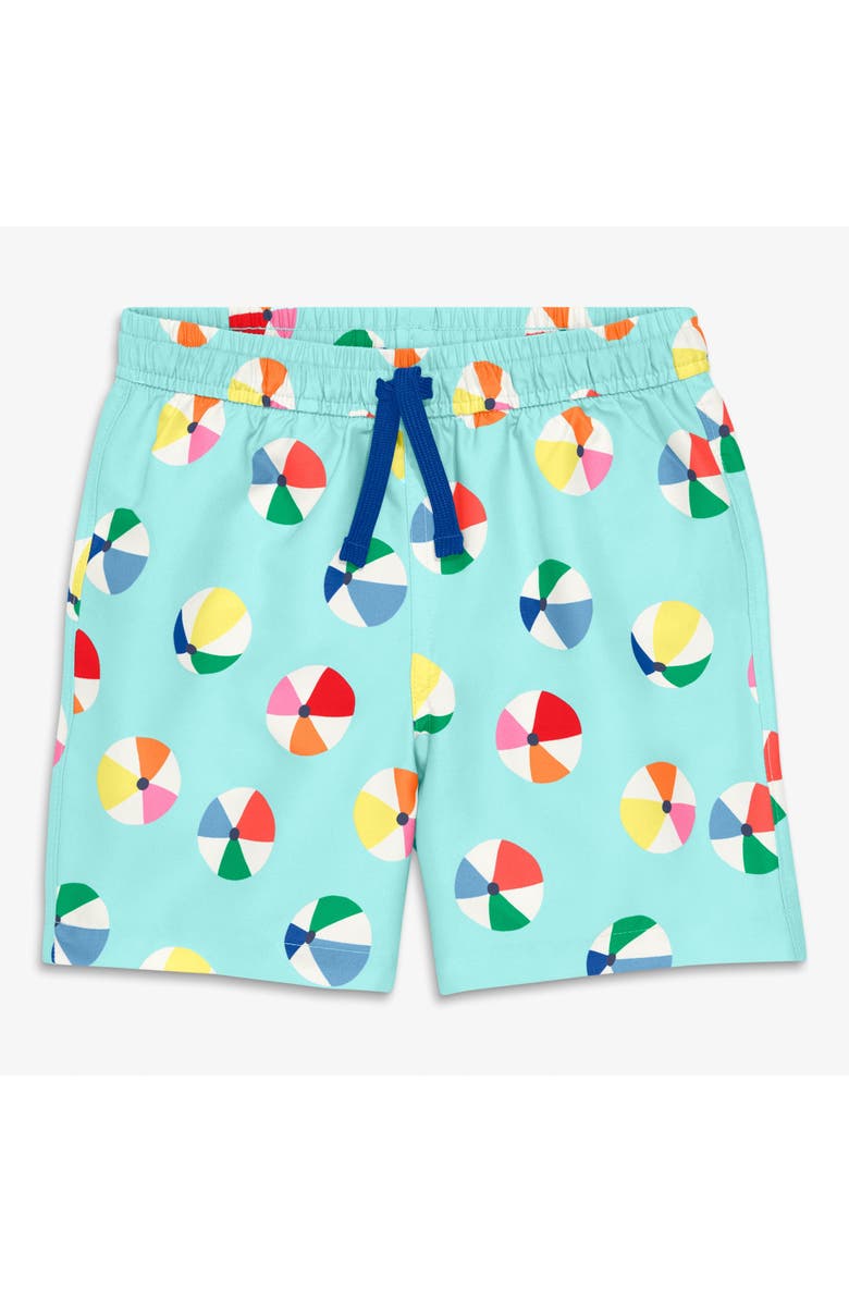 Primary Kids Swim Trunk, Main, color, Mist Beach Balls