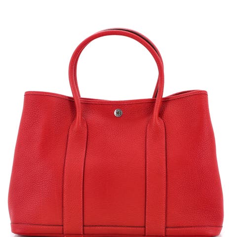 Garden Party Tote Leather 36