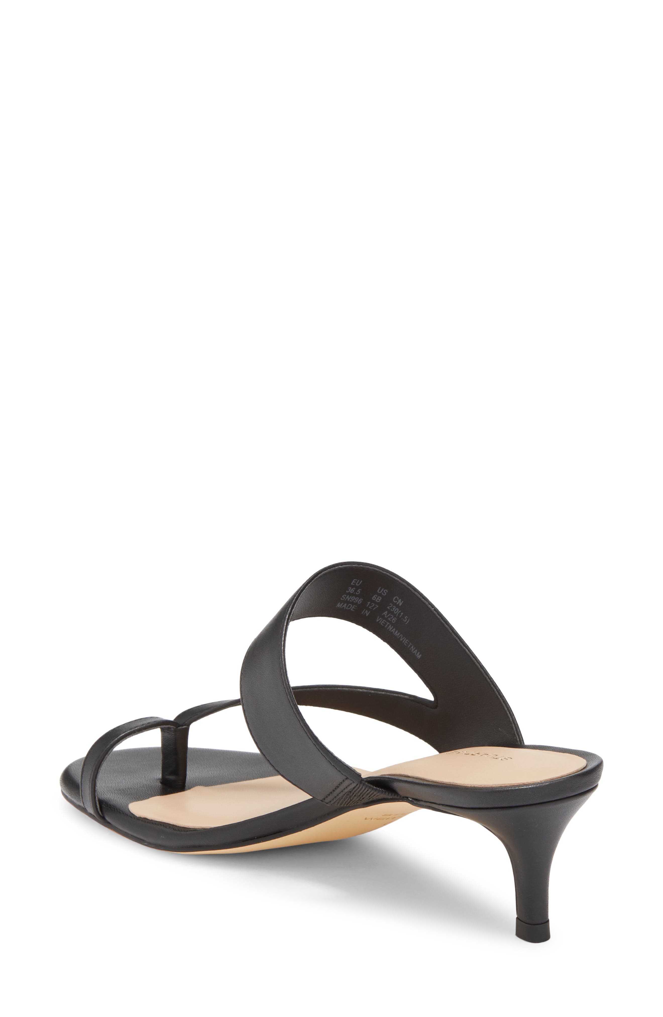 Remy Slide Sandal, Alternate, color, BLACK