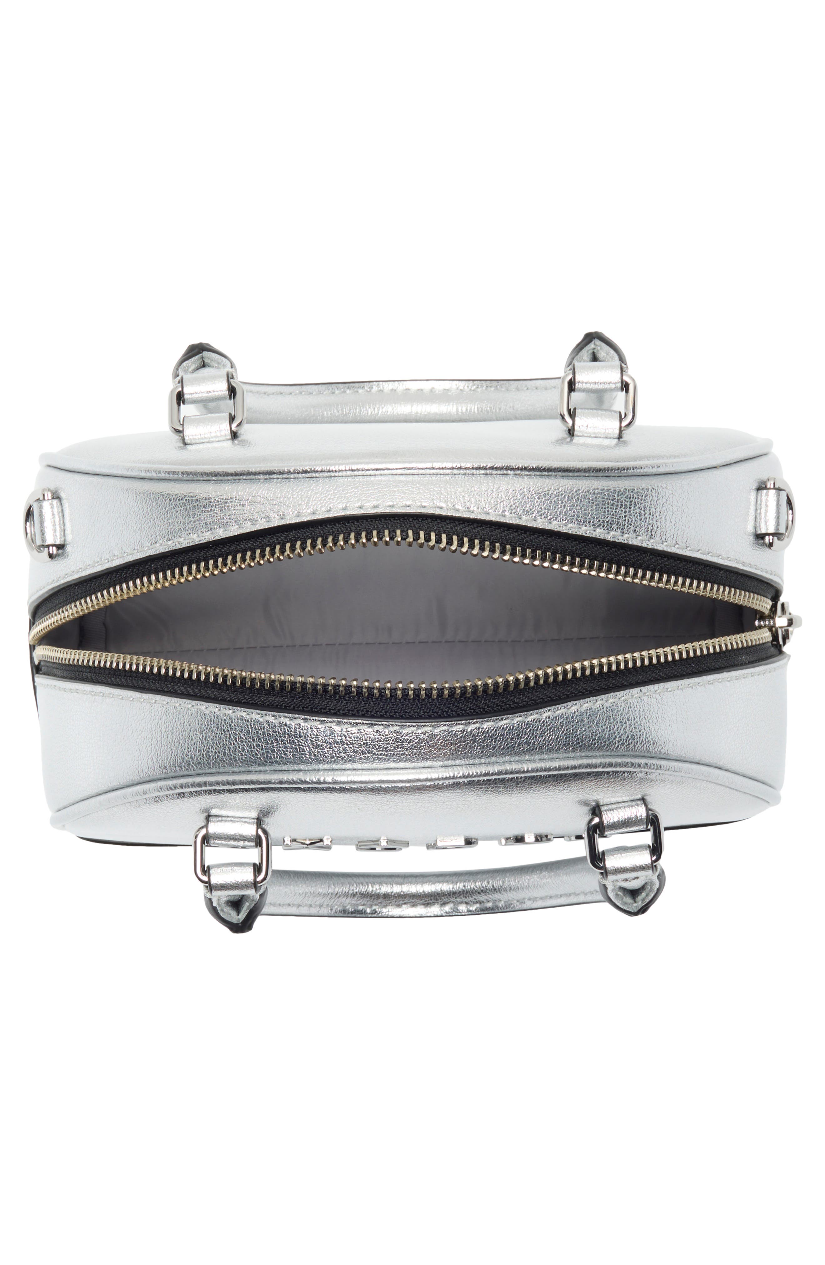 Small Bowling Bag, Alternate, color, SILVER