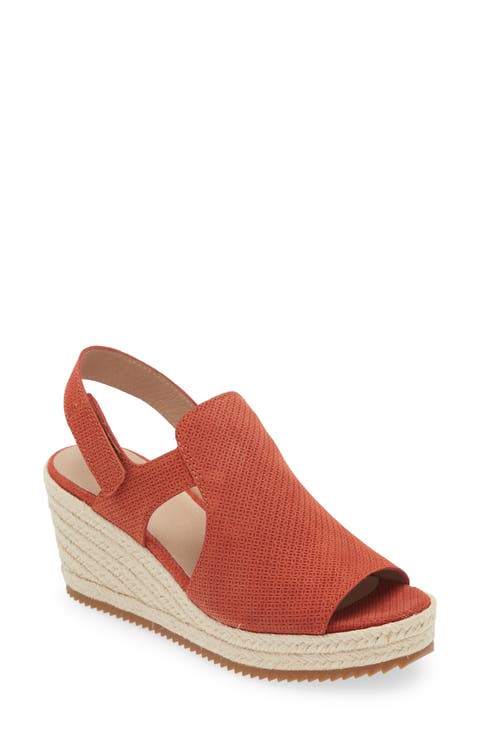 Wilda Slingback Espadrille Platform Wedge Sandal (Women)