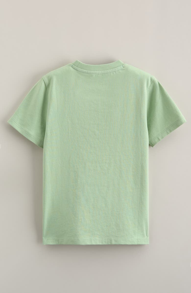 Tucker + Tate Kids' Graphic T-Shirt, Alternate, color, Green Quiet Goal Post