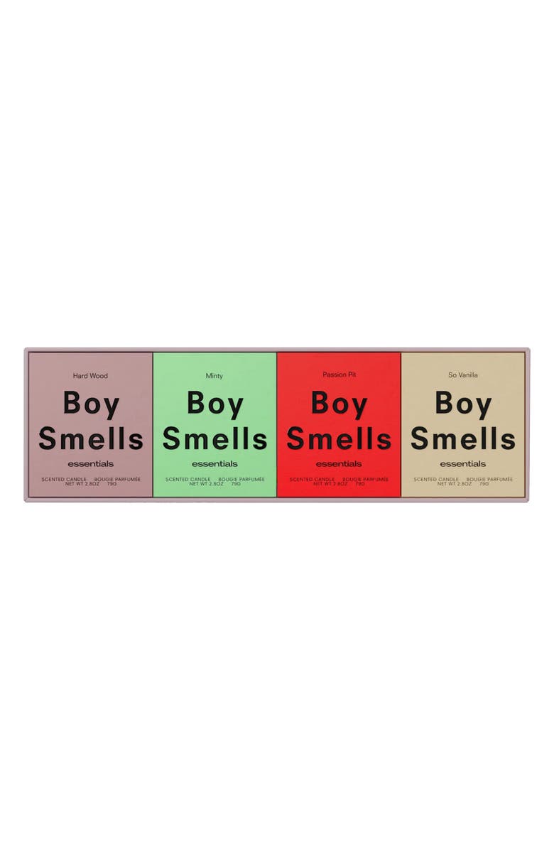 Boy Smells Essentials 4-Piece Votive Gift Set $120 Value, Alternate, color, 