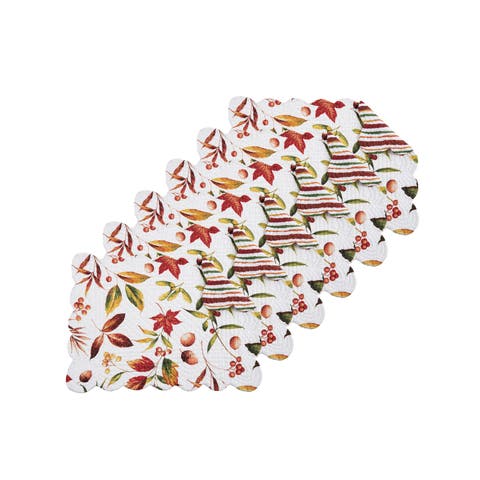 Camilla Placemats Set of 6, 13" x 19"