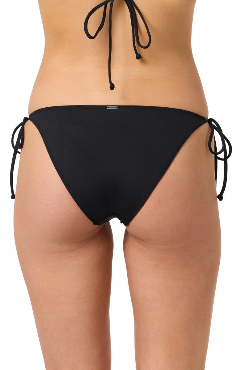 O'Neill Maracas Side Tie Bikini Bottoms, Alternate, color, Black