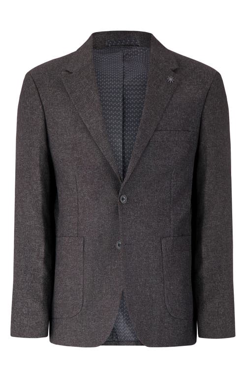 Report Collection Speckled Look Recycled Polyester Blend Sport Coat In Gray