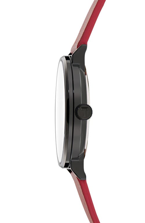 Ted Baker Phylipa Gents Leather Strap Watch, 41mm In Brown