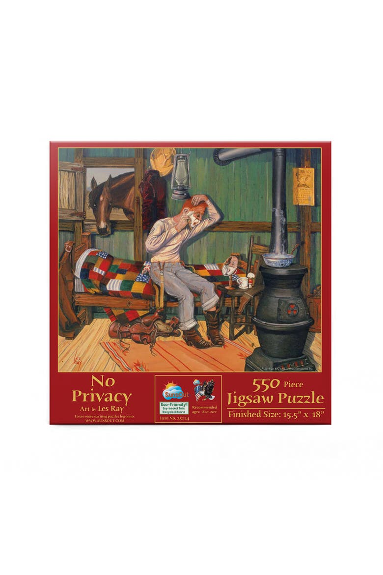No Privacy 550 piece Jigsaw Puzzle for Adults, Alternate, color, Multicolor