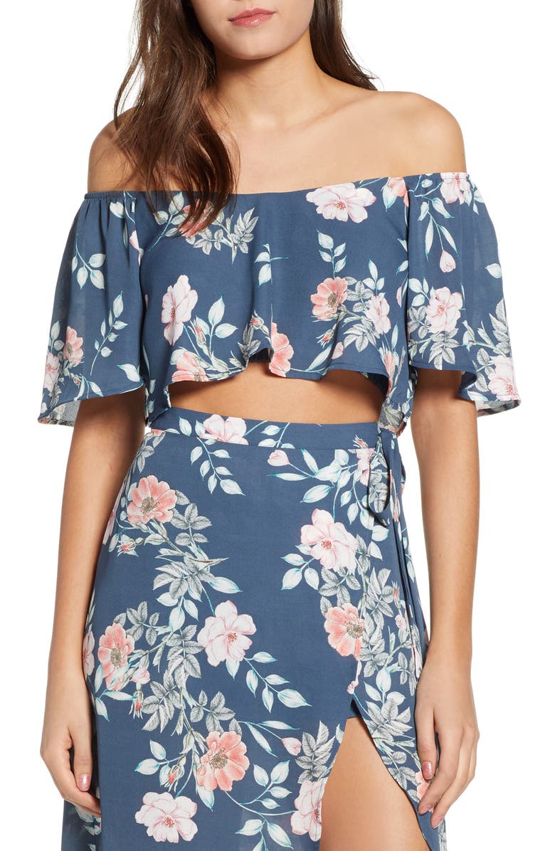 Leith Flutter Crop Top, Main, color, 