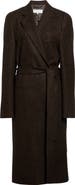 Maison Margiela Herringbone Wool Wrapped Coat