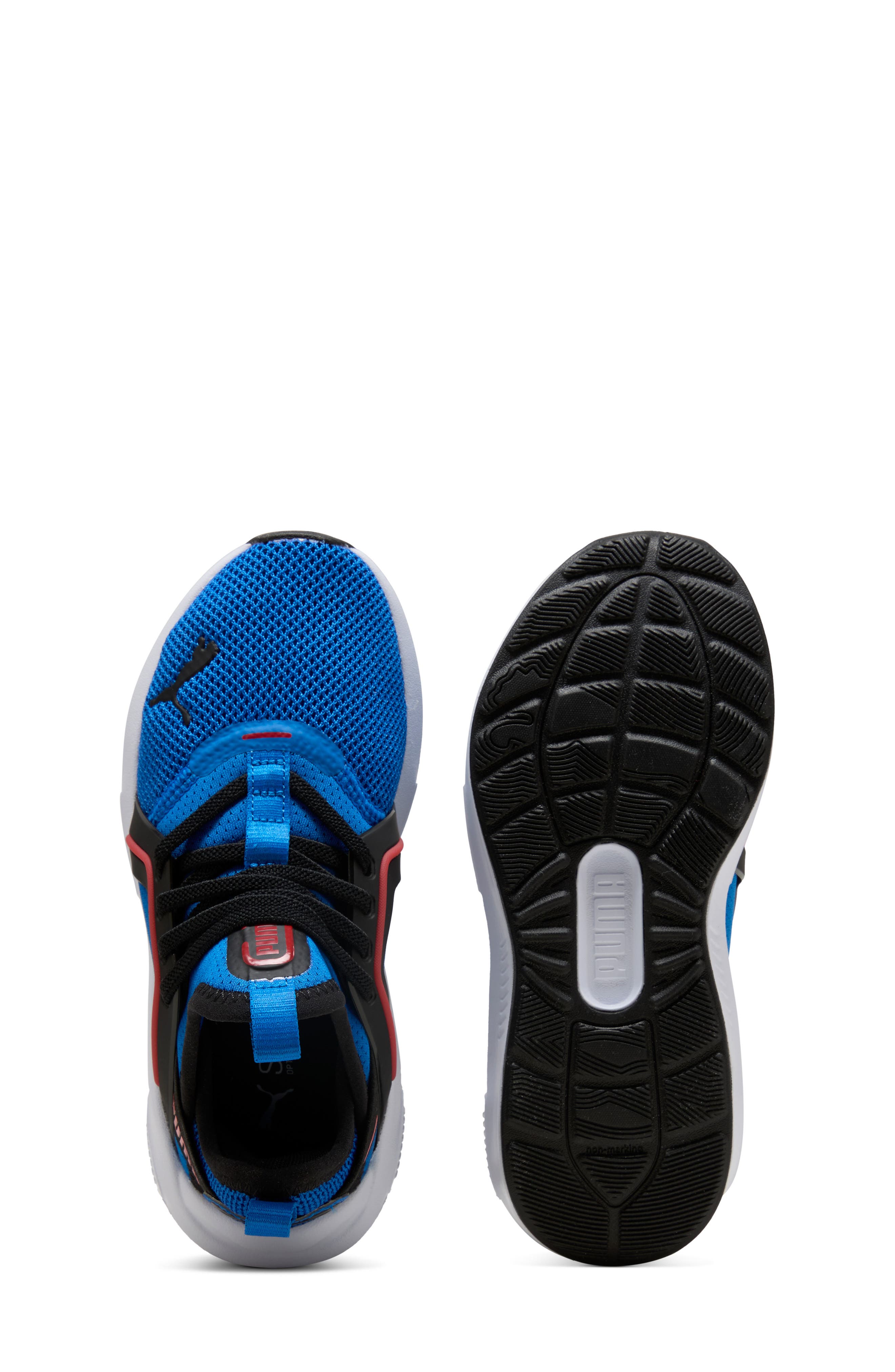 PUMA Kids' Softride Enzo 5 Sneaker, Alternate, color, Puma Team Royal/ Black/ Red