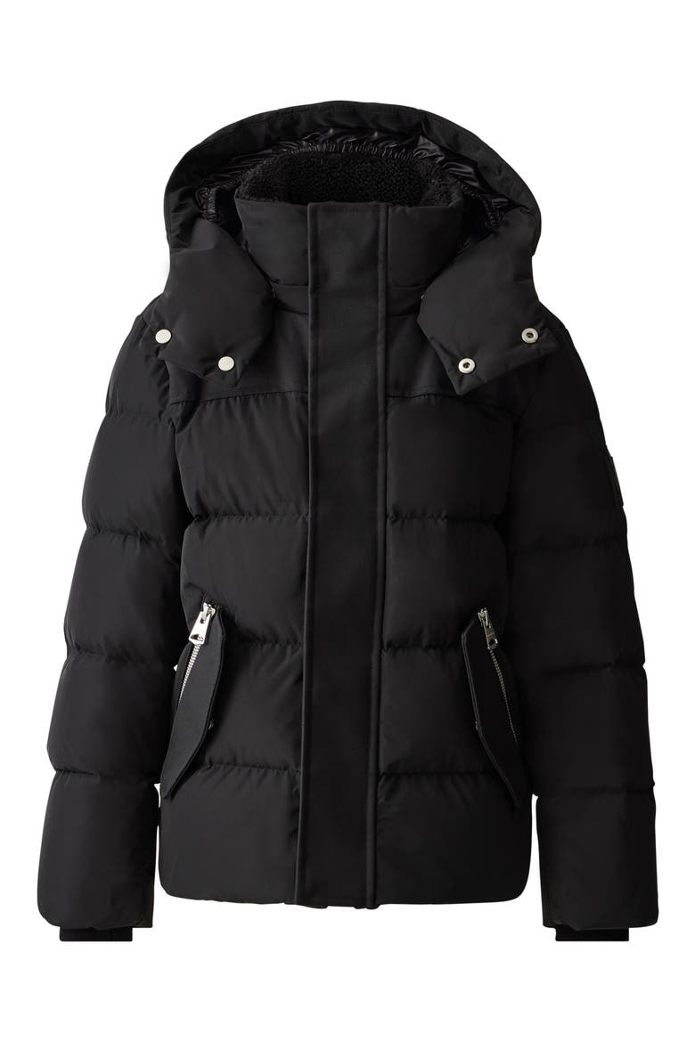Kids' Kallen Down Puffer Jacket, Main, color, BLACK
