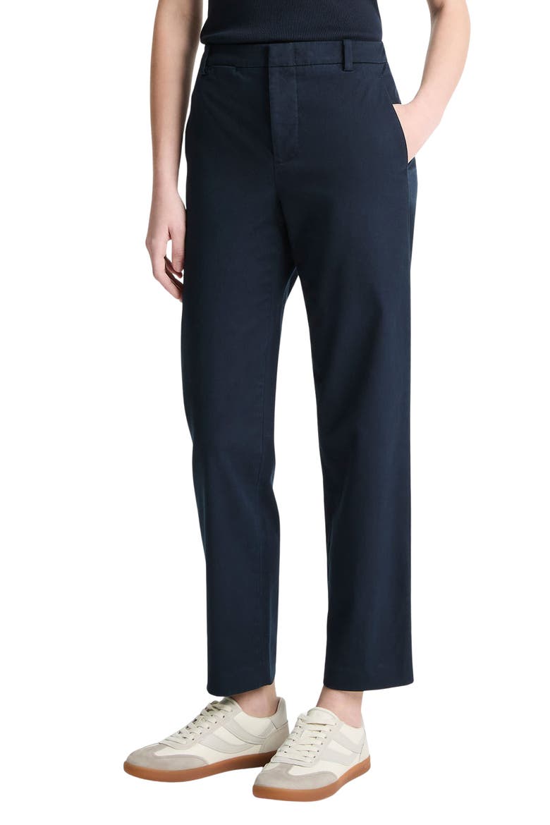 Avery Mid Rise Chino Pants, Main, color, COASTAL
