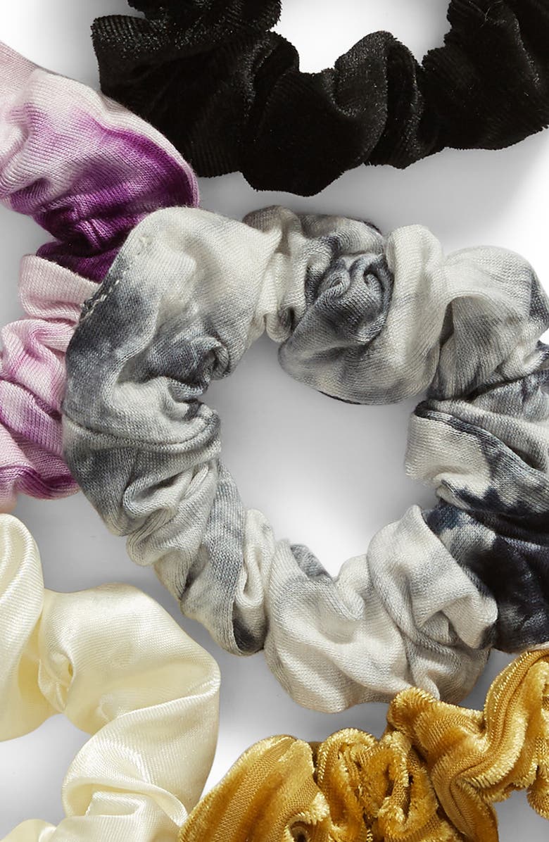 BP. x Claudia Sulewski Set of 5 Scrunchies, Alternate, color, 