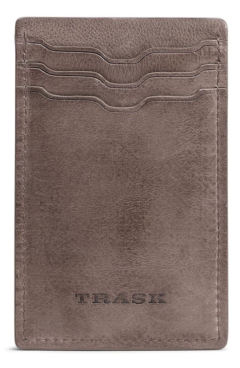 Trask Canyon Money Clip Card Case, Main, color, 