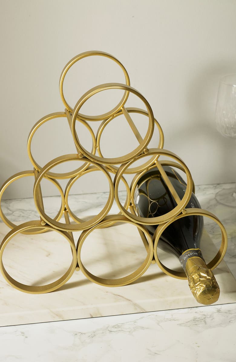 NEXT Val Wine Holder, Alternate, color, Gold