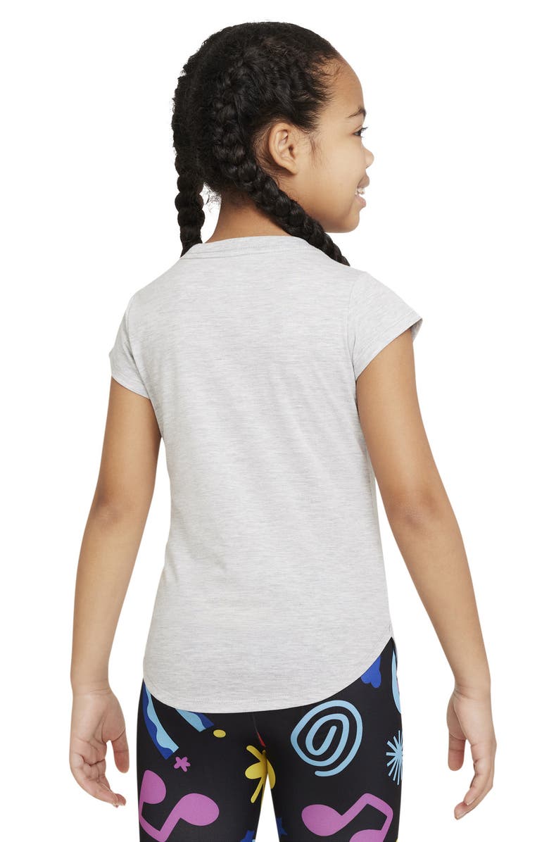 Nike Kids' Love Icon Stack Graphic T-Shirt, Alternate, color, Light Smoke Gray Heather