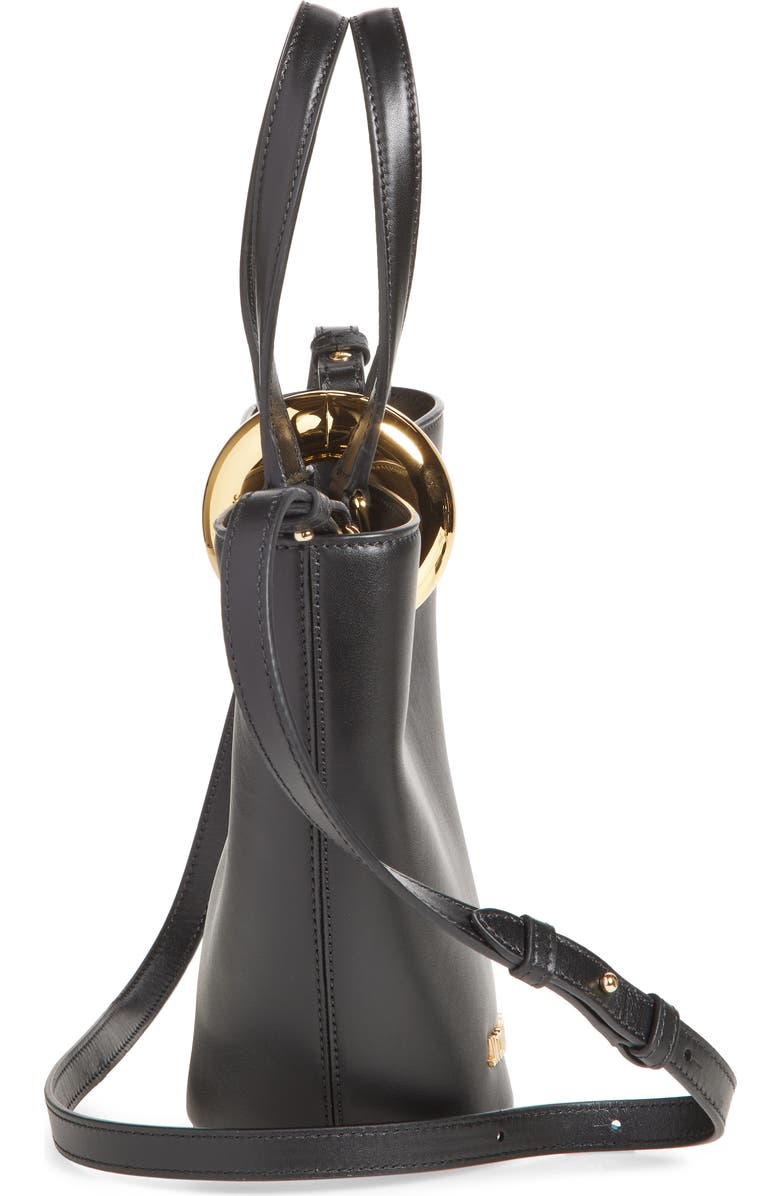 Jacquemus Le Petit Bambola Leather Bucket Bag, Alternate, color,