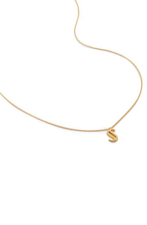 Initial Pendant Necklace